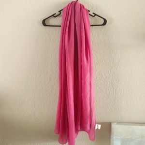 Magenta pink Large scarf 73" x 34"